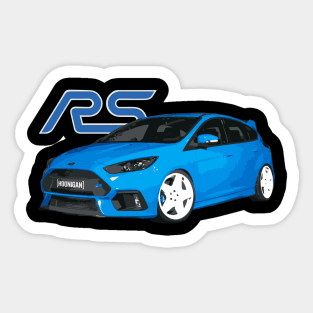 mk3 FOCUS RS kb43ver block spec Drift car rally car Sticker